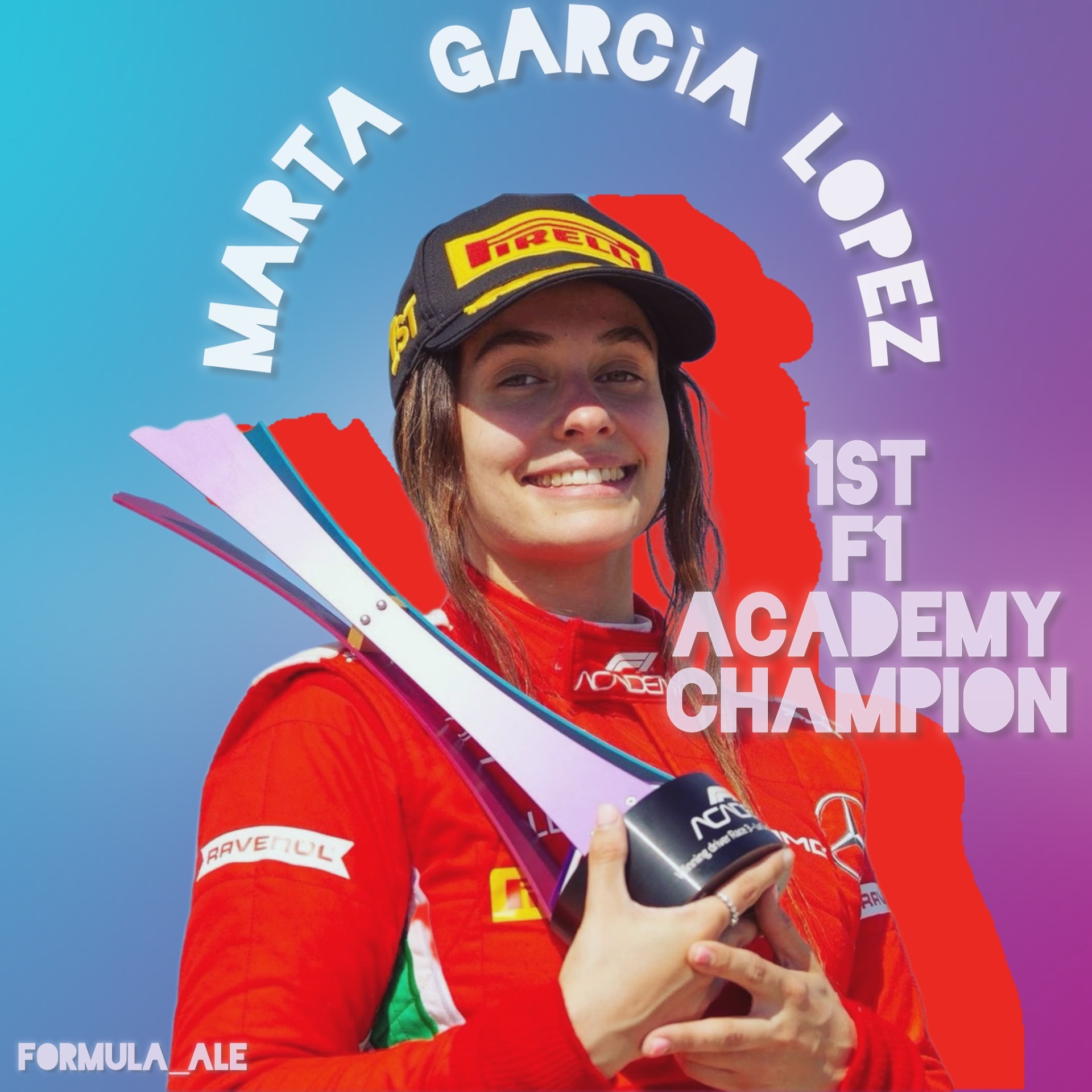 La prima campionessa della F1 Academy 